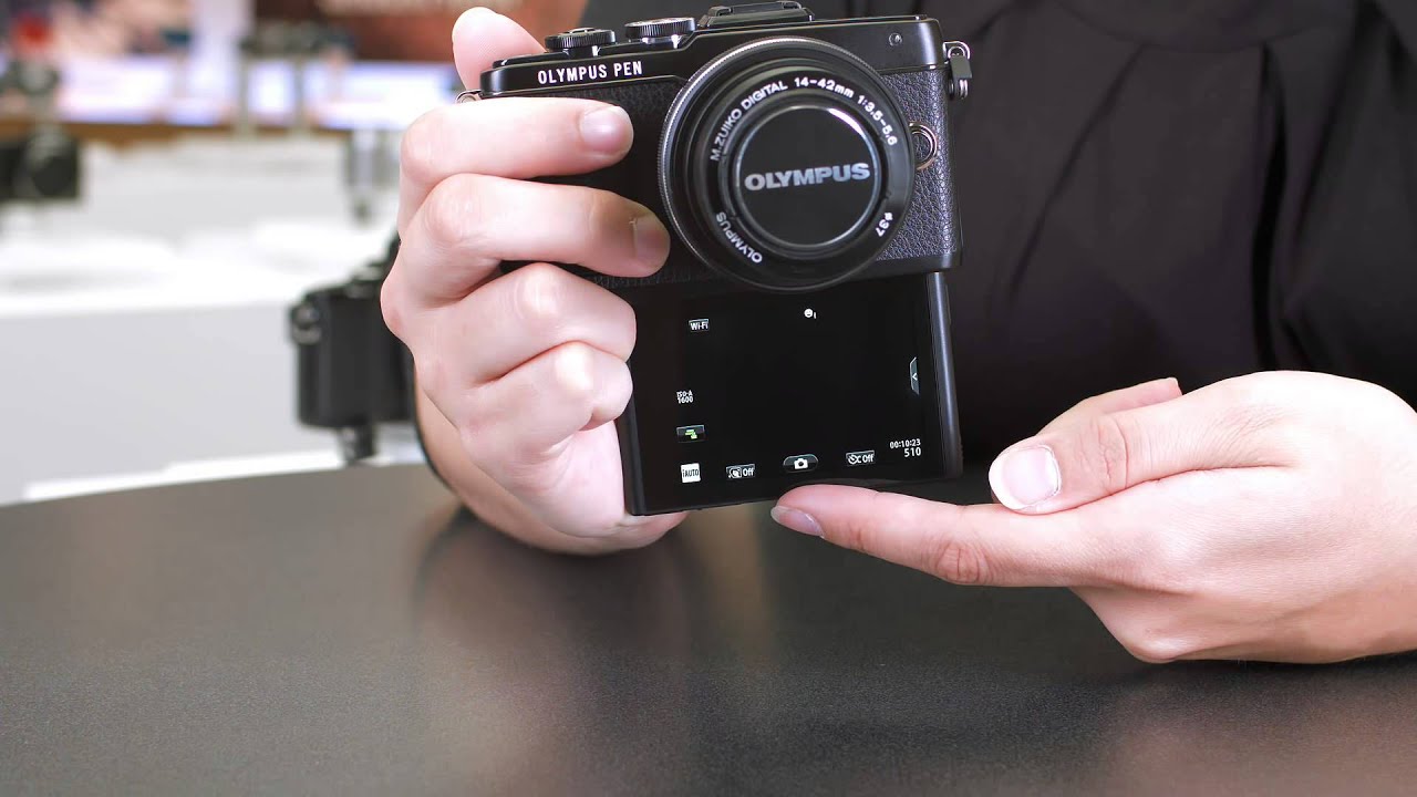 Olympus PEN E-PL7 Micro 4:3 Mirrorless Camera - Black Body Only