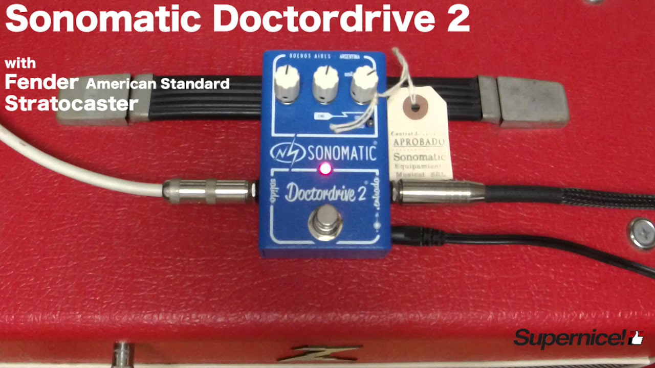 Sonomatic Doctordrive 2 【Supernice!エフェクター】 - YouTube