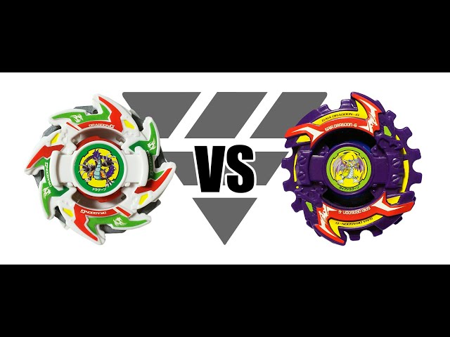 爆転シュートベイブレード ドラグーンG VS ガイアドラグーンG 対戦動画