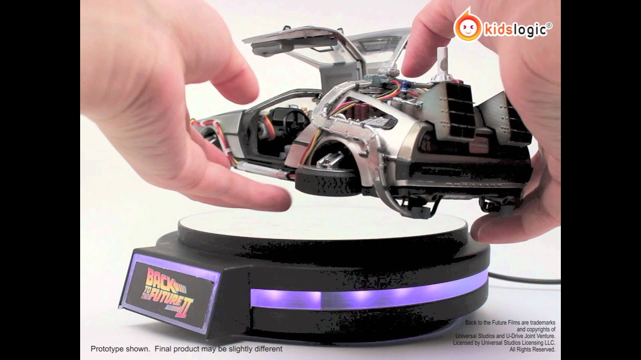 kidslogic】1/20 Magnetic Floating デロリアン タイムマシン バック