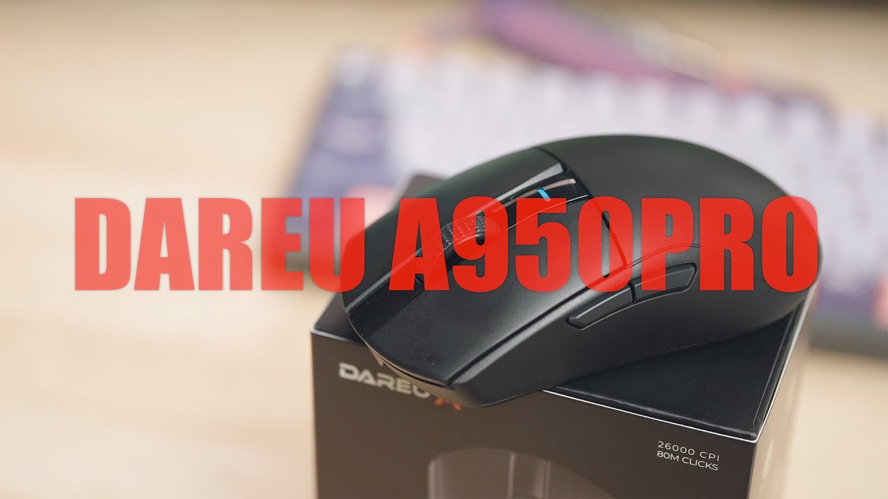 DAREU A950Pro レビュー - YouTube