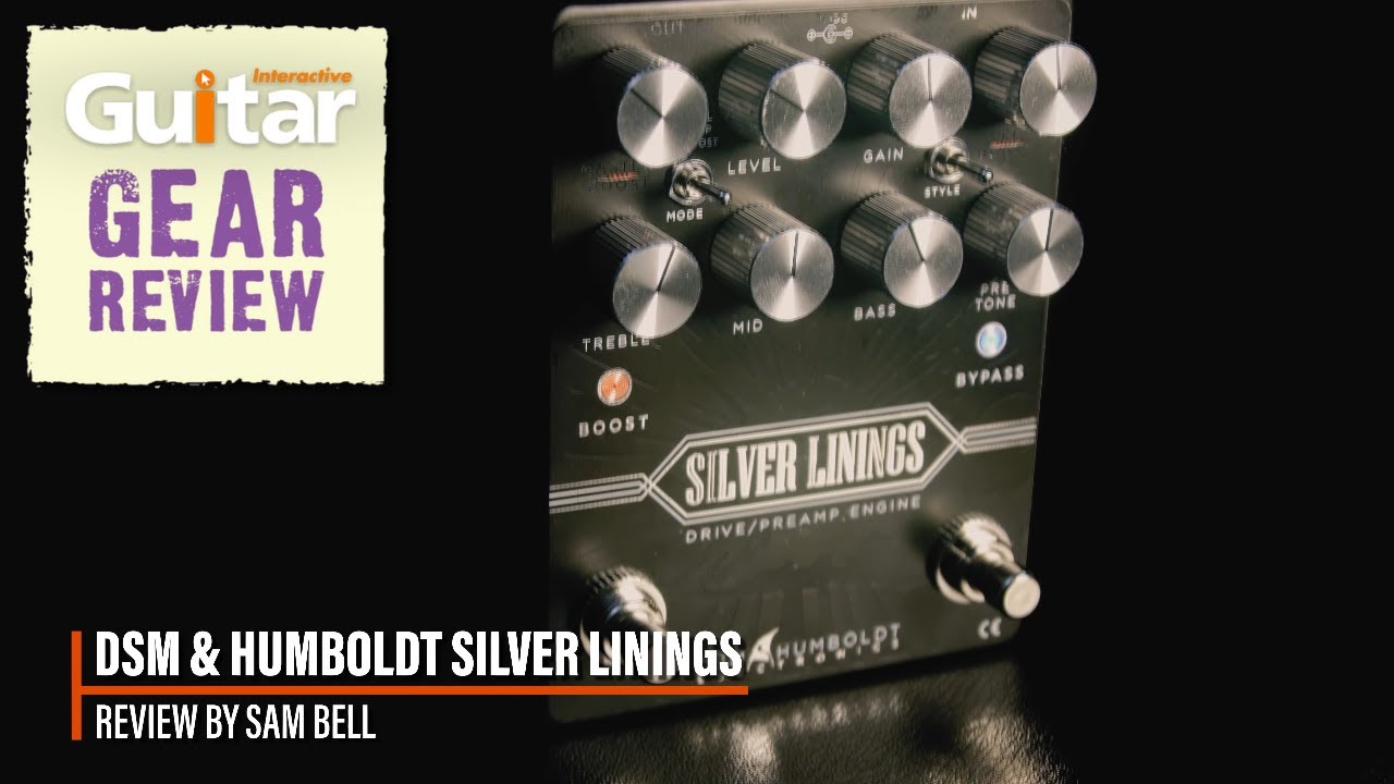 DSM & Humboldt Silver Linings Drive/Preamp Engine Pedal | Guitar