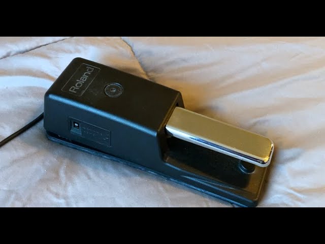 Roland DP-10 Keyboard Pedal with Non-Slip Rubber Plate | Demo