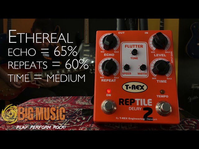 T-Rex Reptile II Delay | Big Music Shop - YouTube