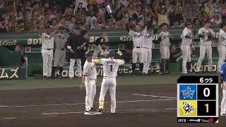 Breaking the tie] In the bottom of the 6th inning, #KoujiKikamoto