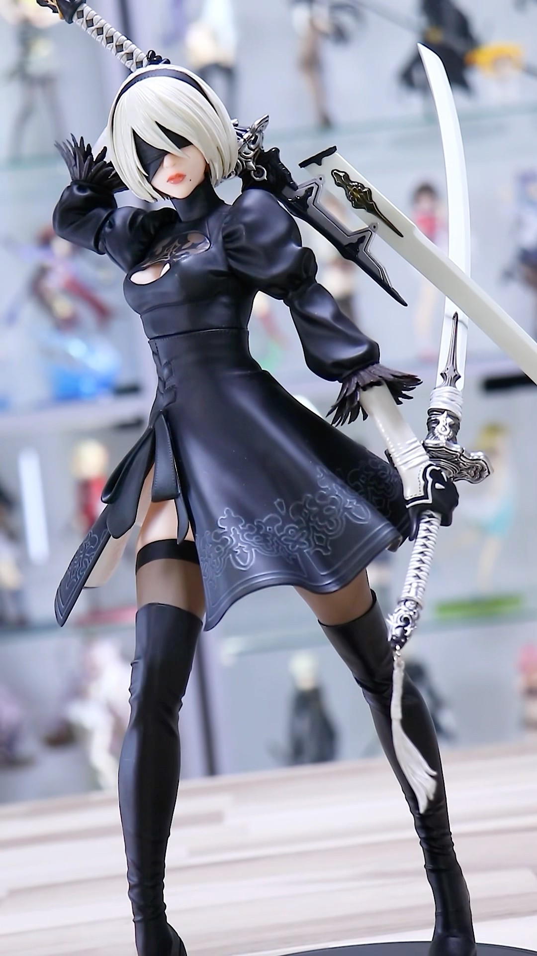 スクエニ NieR:Automata 2B（ヨルハ二号B型） Version 2.0 フィギュア