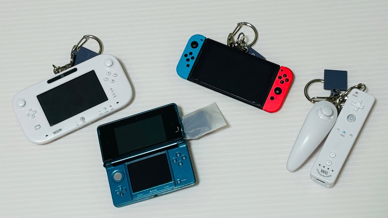 ゲームハードキーホルダーコレクション 2000-2017 開封