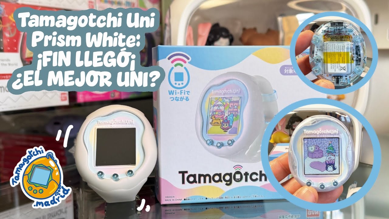 EXCLUSIVE UNBOXING! Tamagotchi Uni Prism White: Direct from Japan
