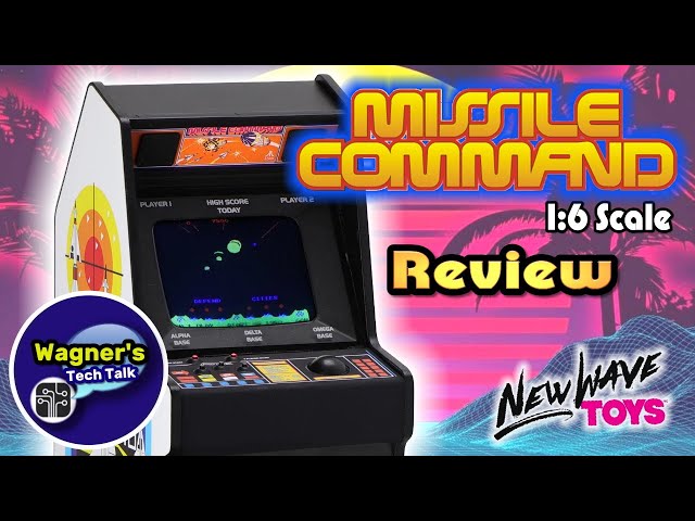 New Wave Toys Missile Command X Replicade Mini Arcade Review