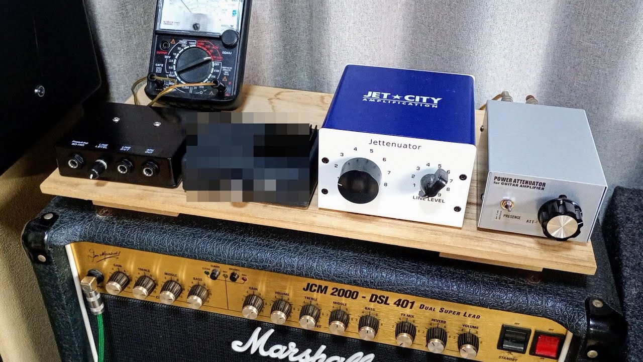 アッテネーター良音30 [PVA-30] × Bogner3534 (35W) - YouTube