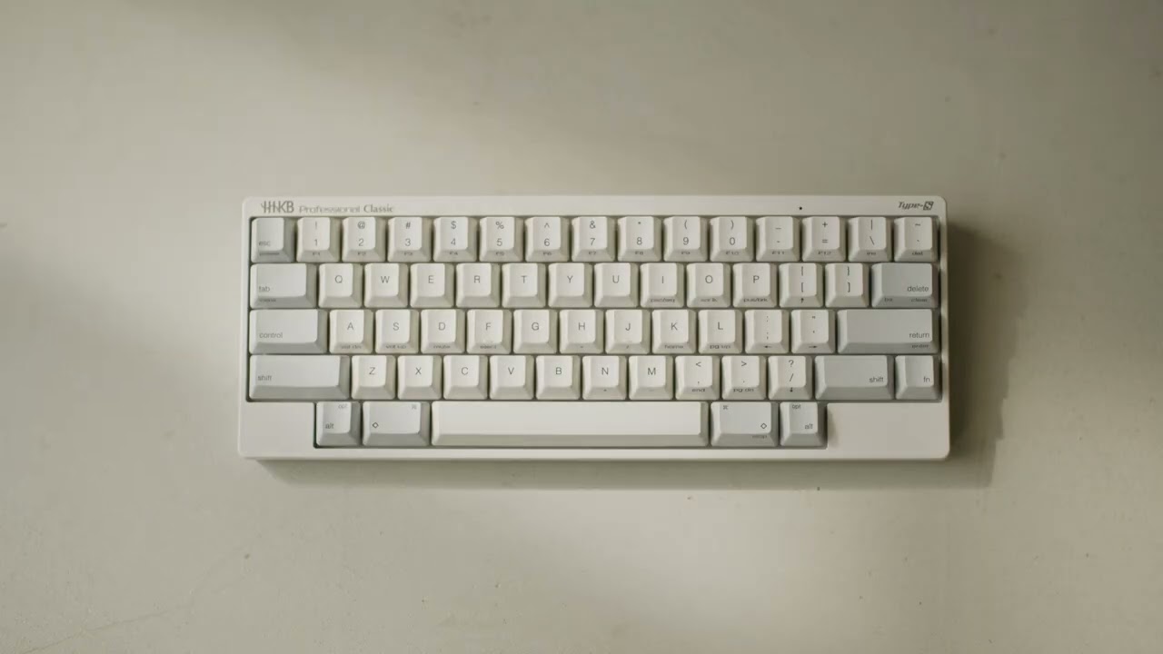 HHKB Professional Classic Type-S 英語配列／白｜HHKB｜PFUダイレクト