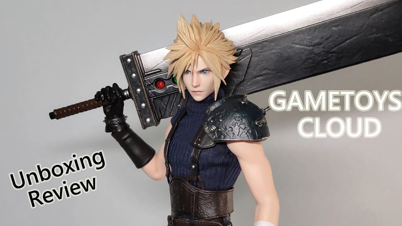 GAMETOYS Cloud Unboxing/Review クラウド 開封 1/6 Scale Figure FF7