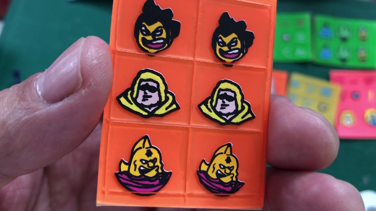 駄菓子屋シール】レア！キン肉マンカラーラブシール開封！超人を解説