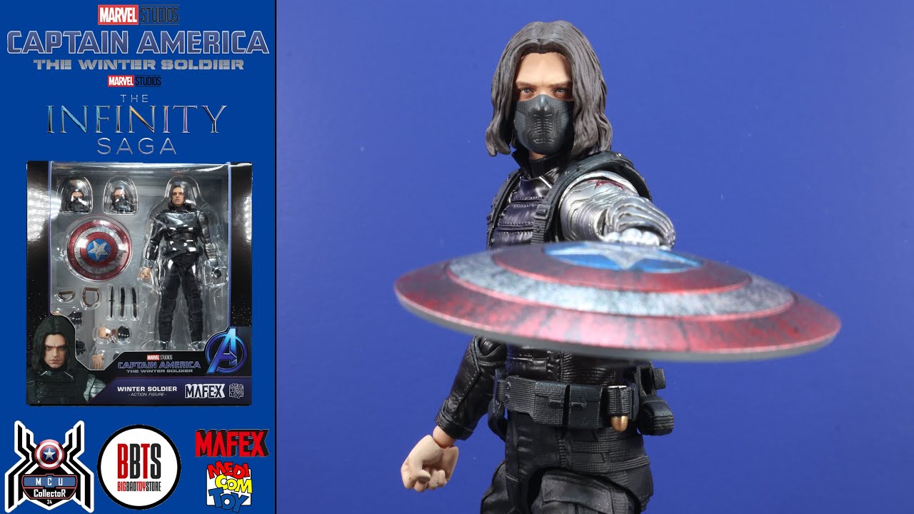 Mafex Marvel 203 WINTER SOLIDER Captain America Bucky Barnes