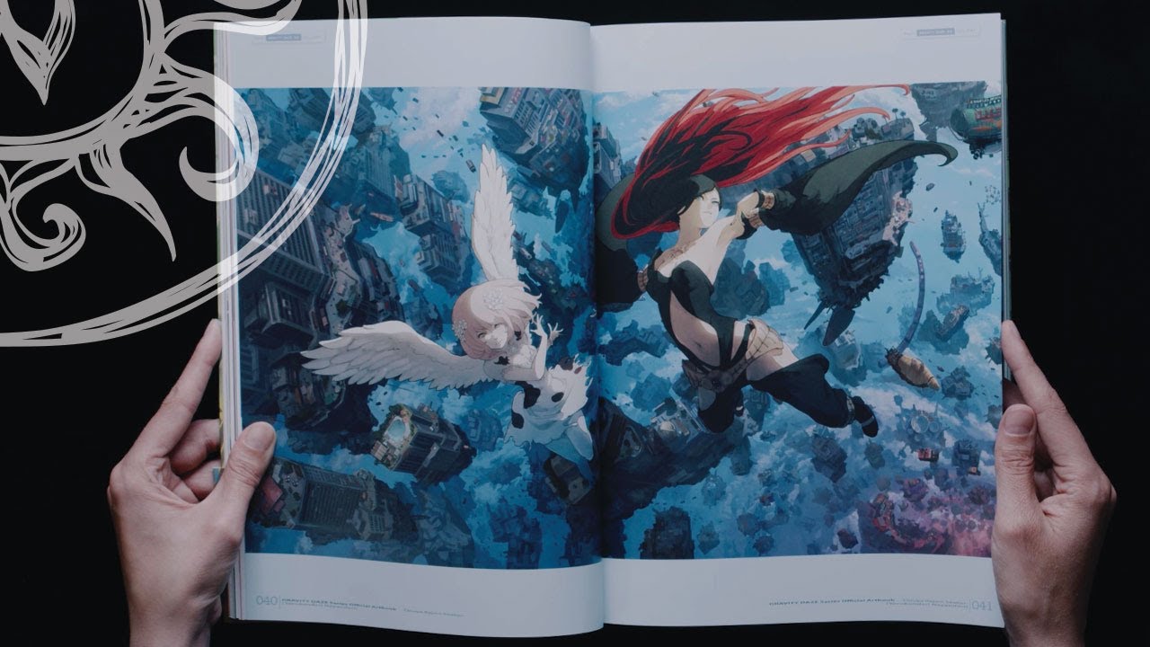 GRAVITY DAZE Series Official Art Book / Duoya Rejavi Saaeju (Book