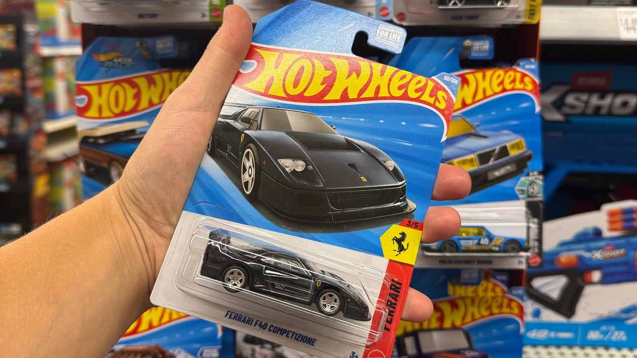 Let's Go Hot Wheels Hunting: Hot Wheels Ferrari F40 Super Treasure