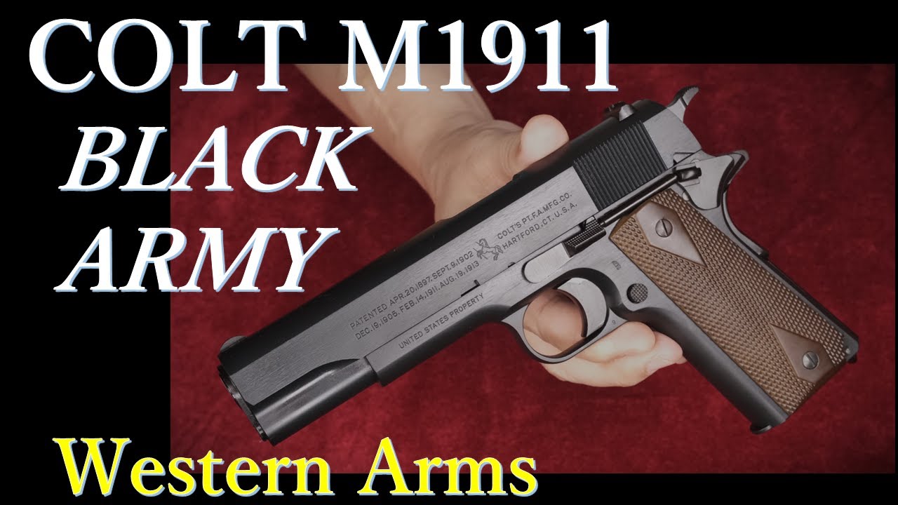 M1911 ブラック・アーミー 2挺目 / ウェスタンアームズ ～1挺目と比較