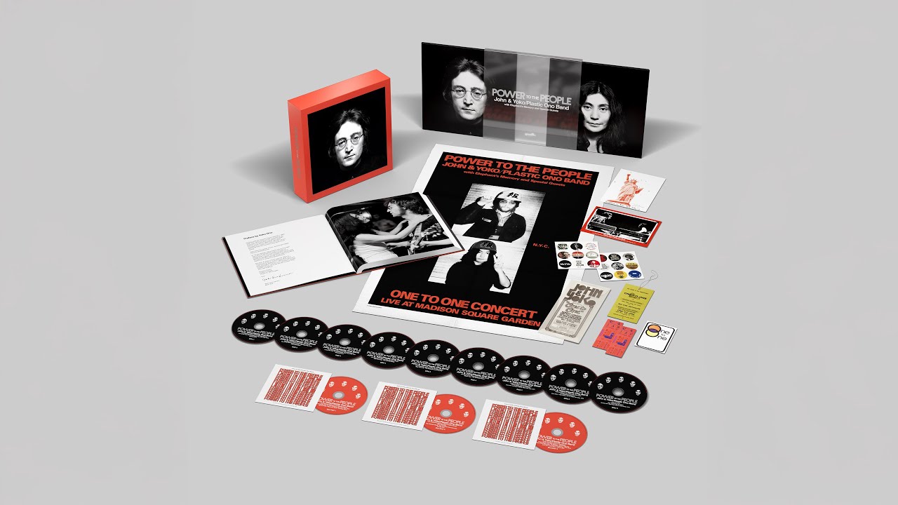 12枚組の豪華ボックス・セット『パワー・トゥ・ザ・ピープル』10月10日