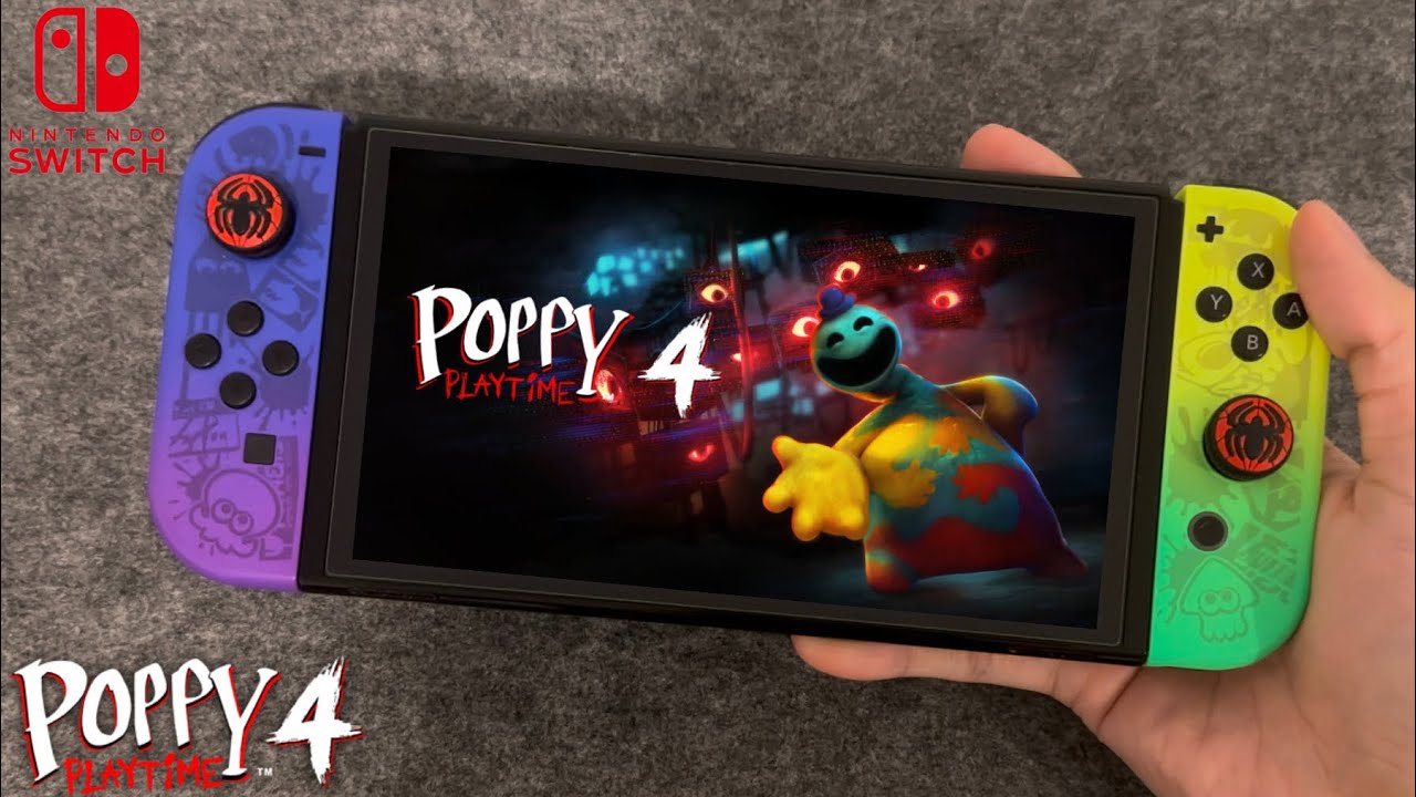 Poppy Playtime: Chapter 4 on Nintendo Switch Oled Gameplay