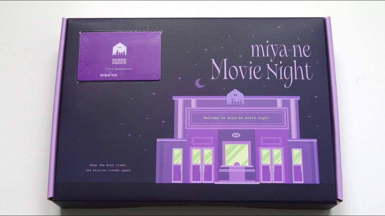 ASMR] Unboxing Sunmi 이선미 Official Fanclub miya-ne Membership