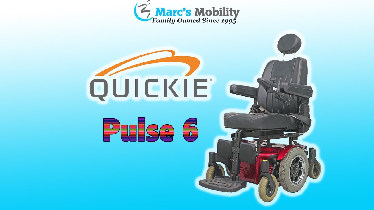 Quickie Pulse 6 Basic Fast Powerchair - Review #7553 - YouTube