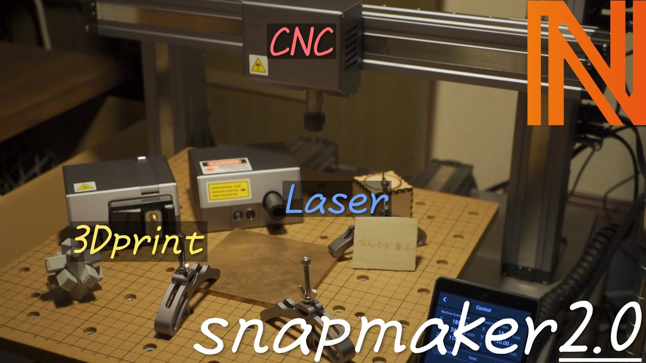 3-in-1] Thorough review of snapmaker 2.0 A350 !!(laser) - YouTube