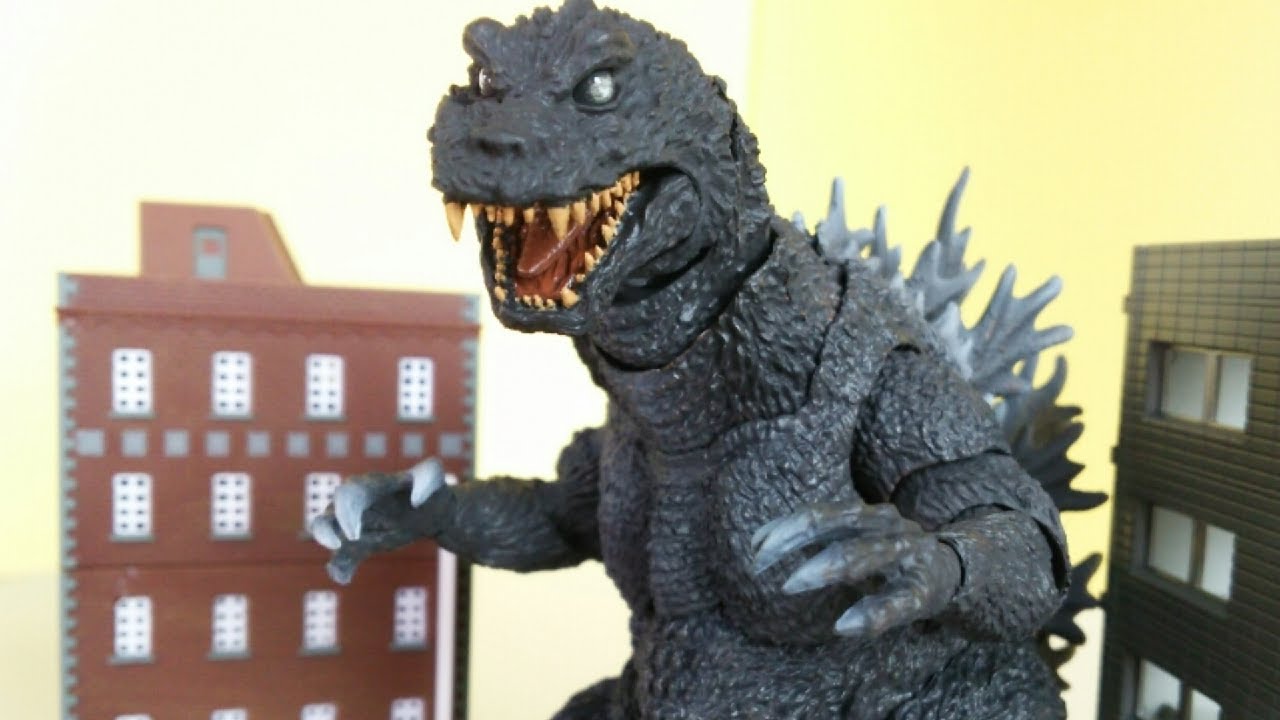 S.H.MonsterArts ゴジラ 2001 レビュー - YouTube