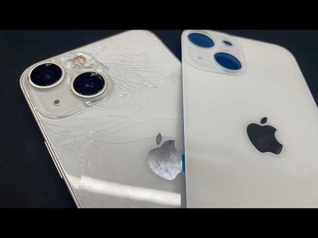 今日中になんとか💦最速🚀iPhone 13 mini 背面ガラス割れ バックパネル