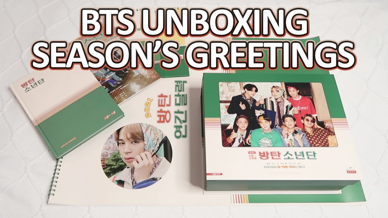 ✨ UNBOXING BTS SEASON'S GREETINGS 2021 | 방탄소년단 - YouTube