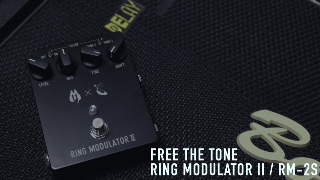 FREE THE TONE RING MODULATOR Ⅱ / RM-2S Demo by SUGIZO - YouTube