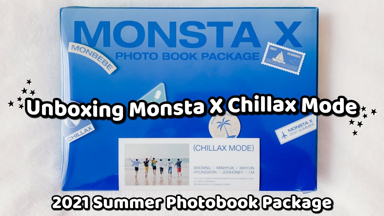 Unboxing Monsta X Chilax Mode + Starship Square POB ✰ 2021 Summer