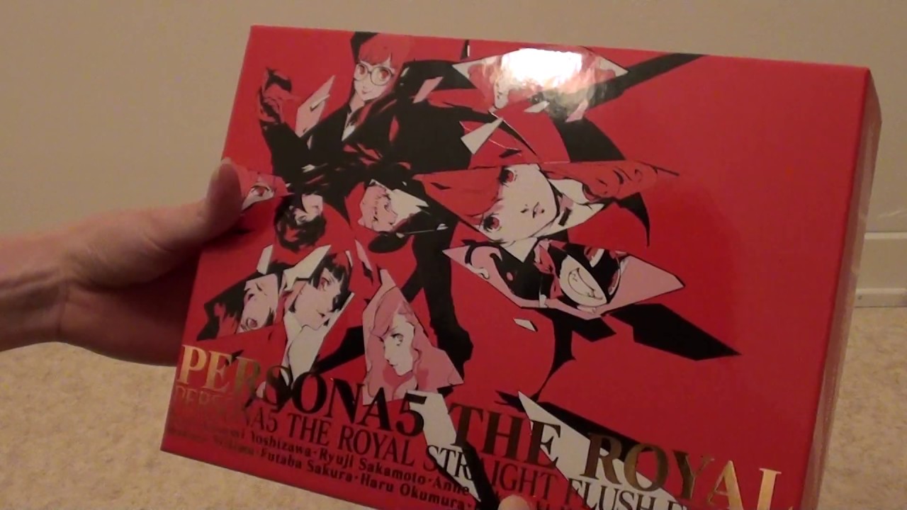 Persona 5: The Royal Straight Flush Edition unboxing - YouTube