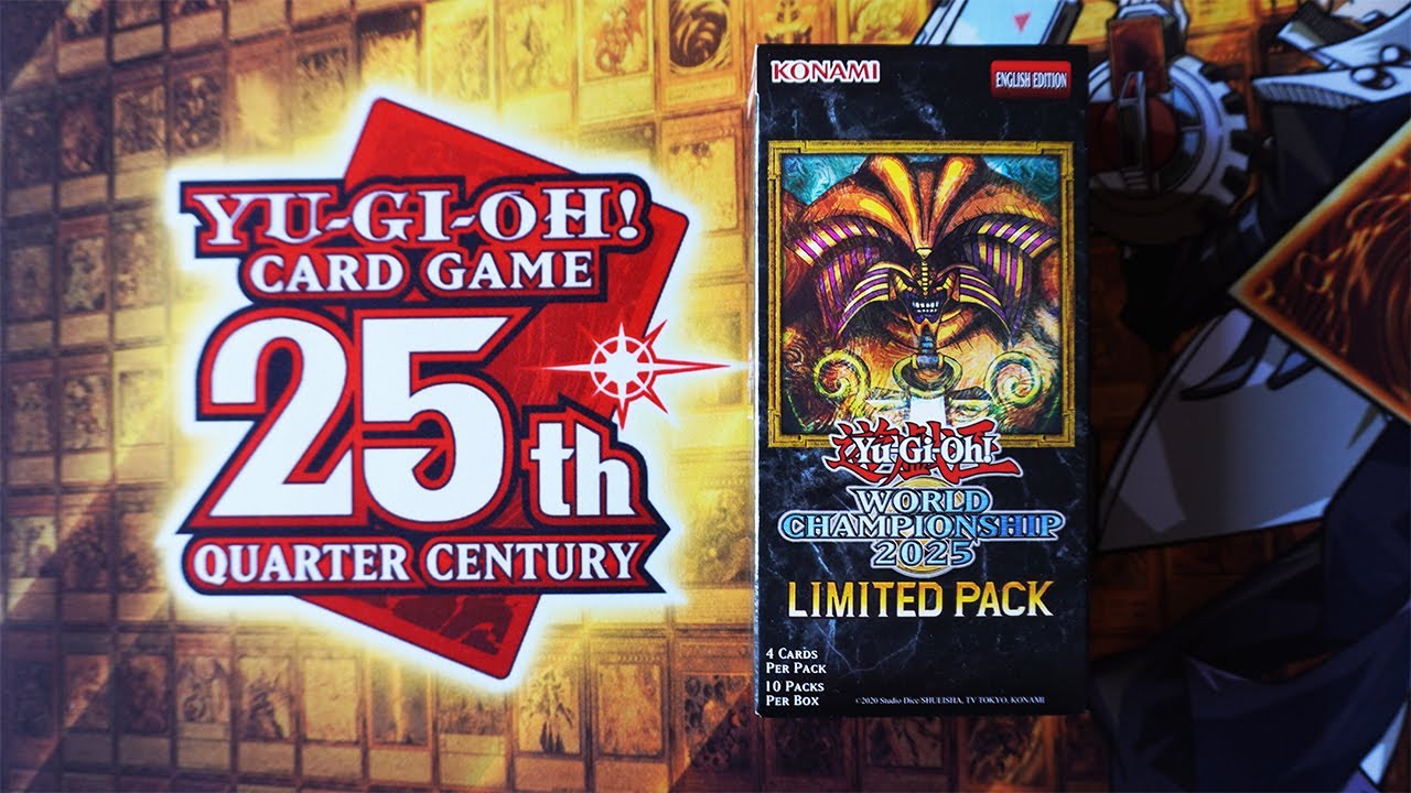 YUGIOH WORLD CHAMPIONSHIP LIMITED EDITION PACK OPENING - YouTube