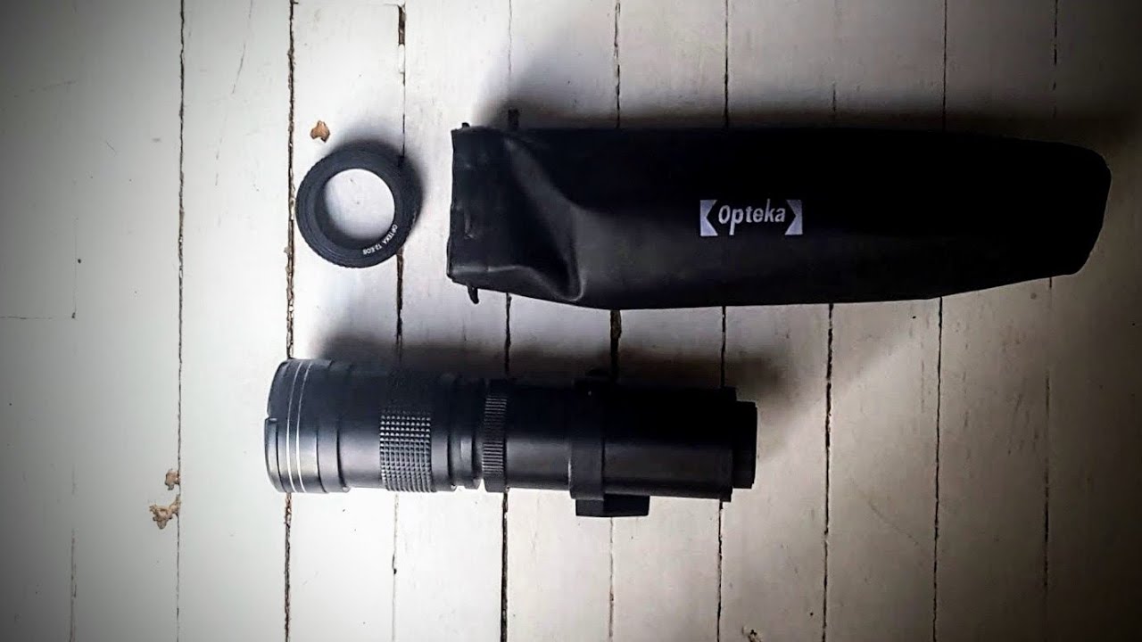 OPTEKA 420-800MM TELEPHOTO REVIEW (Includ. Opteka 650-1300mm Lens