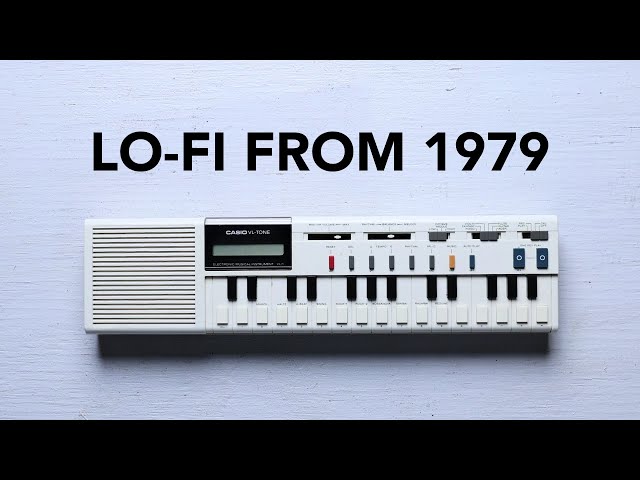 Casio VL-TONE: Super nostalgic lo-fi synth from 1979 + FREE SAMPLE