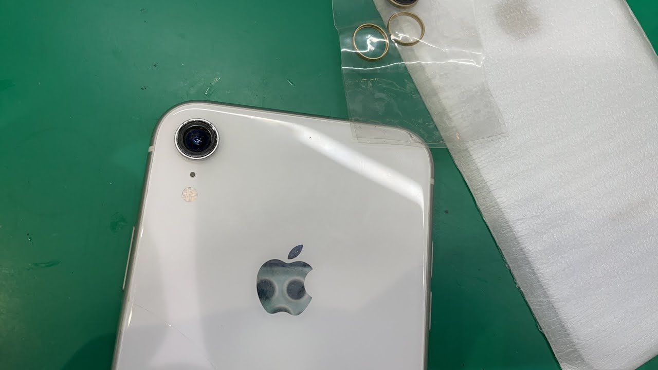 バックパネル】iPhone XR 8000円で修理 - YouTube