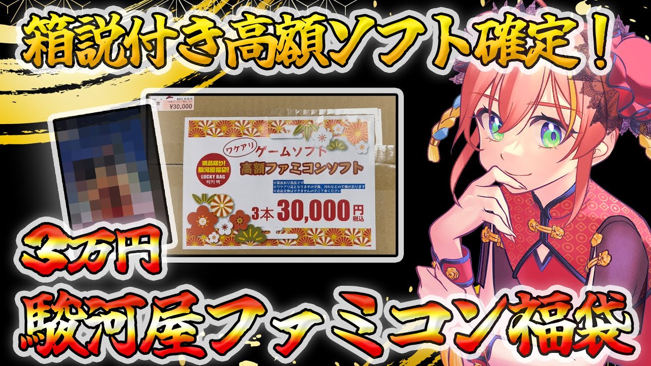 完品なら7万円相当!? 3万円の高額ファミコン福袋がすごかった【2025