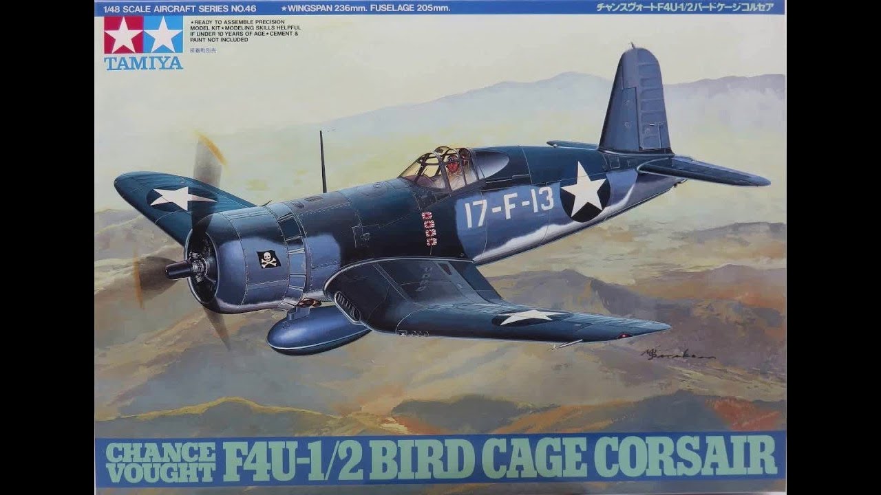 In Box Review : F4U-1/2 Bird Cage Corsair : Tamiya : 1/48 Scale