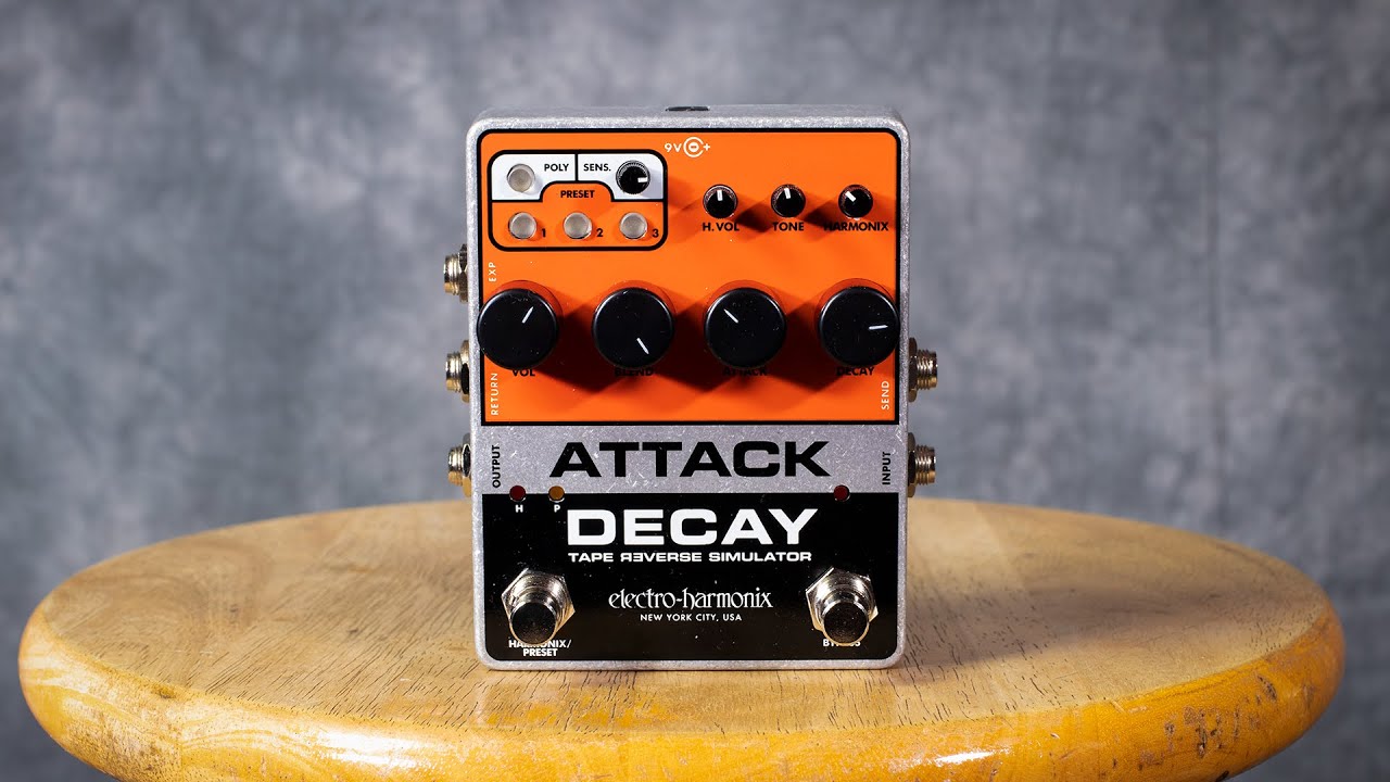 EHX Attack Decay Demo - Auto Swell & Reverse Effects for Miles