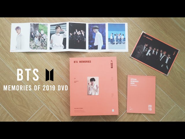 BTS (방탄소년단) Memories of 2019 DVD FULL UNBOXING - YouTube