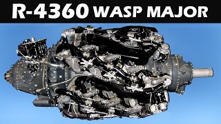 PRATT & WHITNEY R-4360 WASP MAJOR AIRCRAFT - Airplanes powered by
