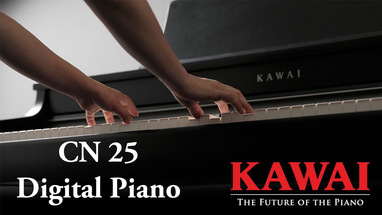 KAWAI CN25 Digital Piano DEMO - ENGLISH - YouTube