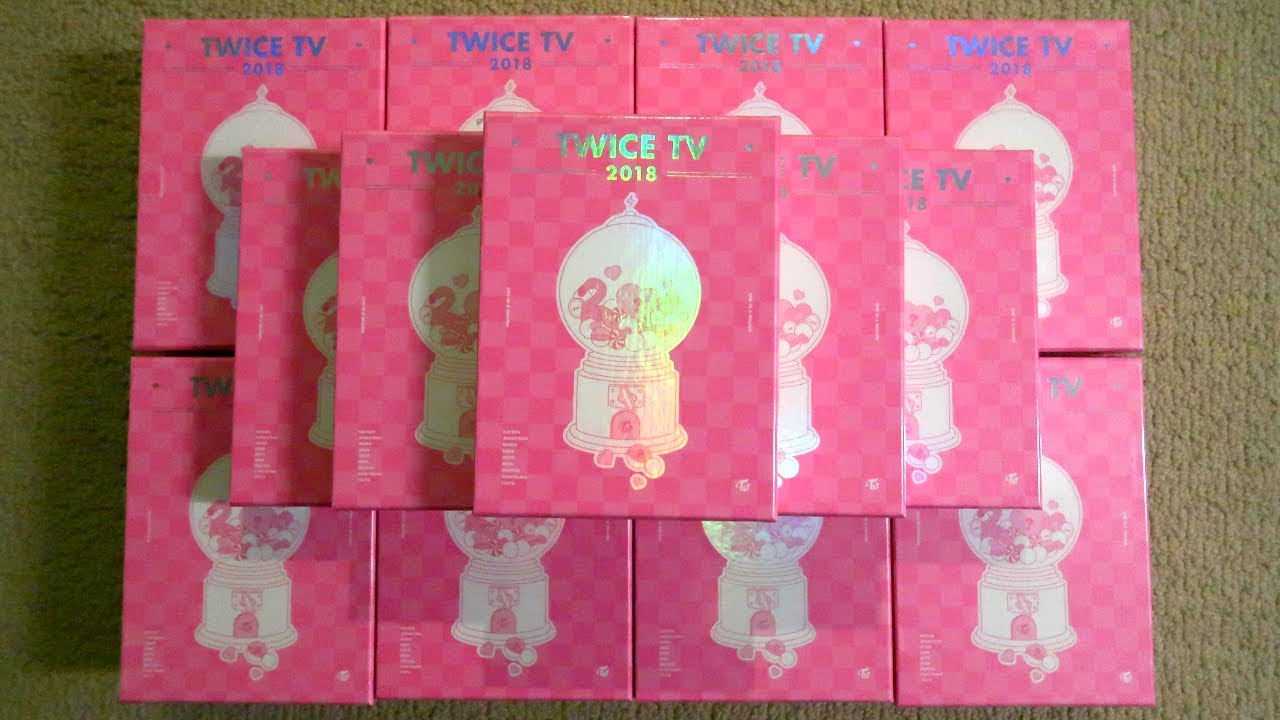 TWICE TV 2018 DVD Box Set Unboxing x30 - YouTube
