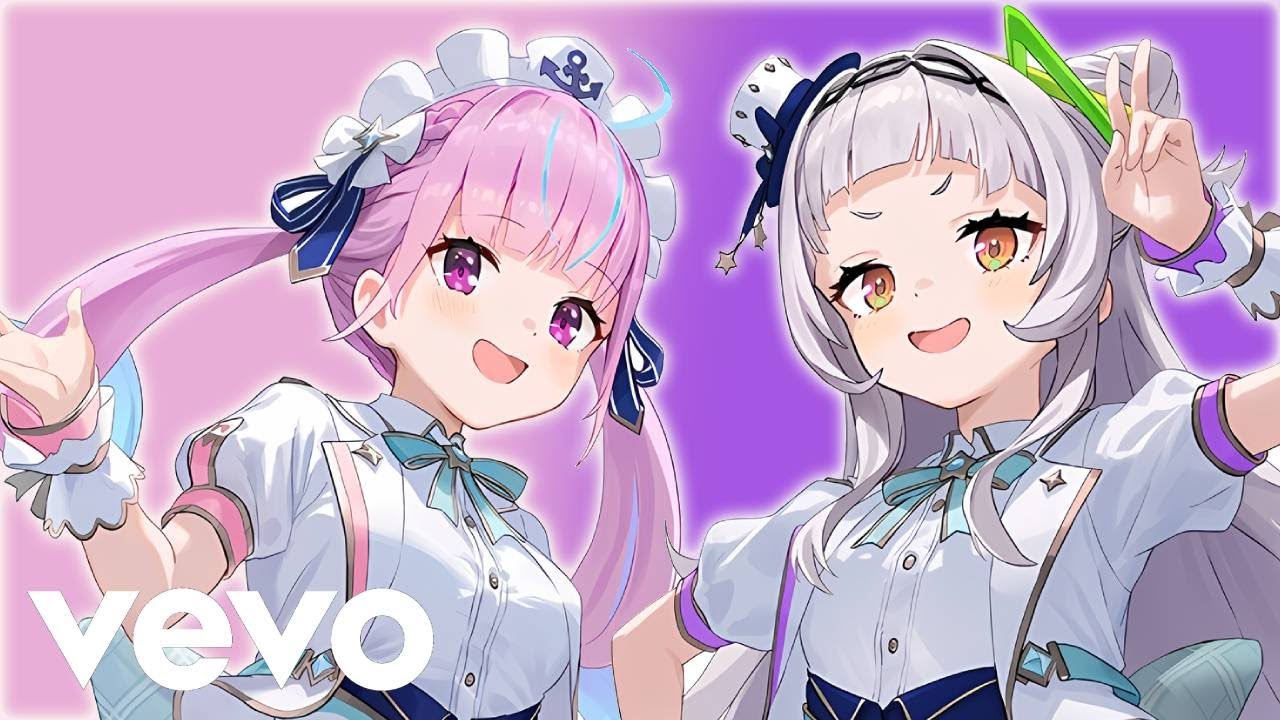 Hololive Remix】湊あくあ x 紫咲シオン (ねぇねぇねぇ。Remix