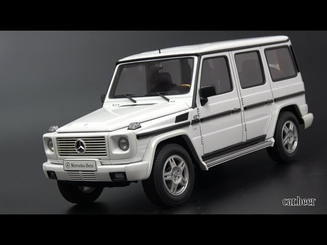 1/18 AUTOart MERCEDES-BENZ G500 2012 review - 4K video - YouTube