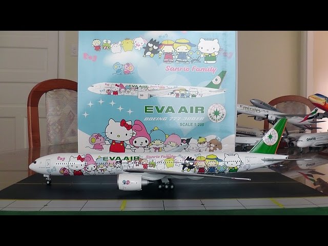 JC Wings 1:200 EVA Air 777-300ER 