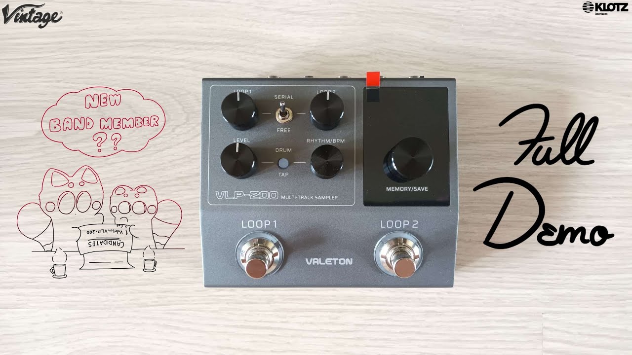 VALETON | VLP-200 | マルチトラック・サンプラー | 製品情報