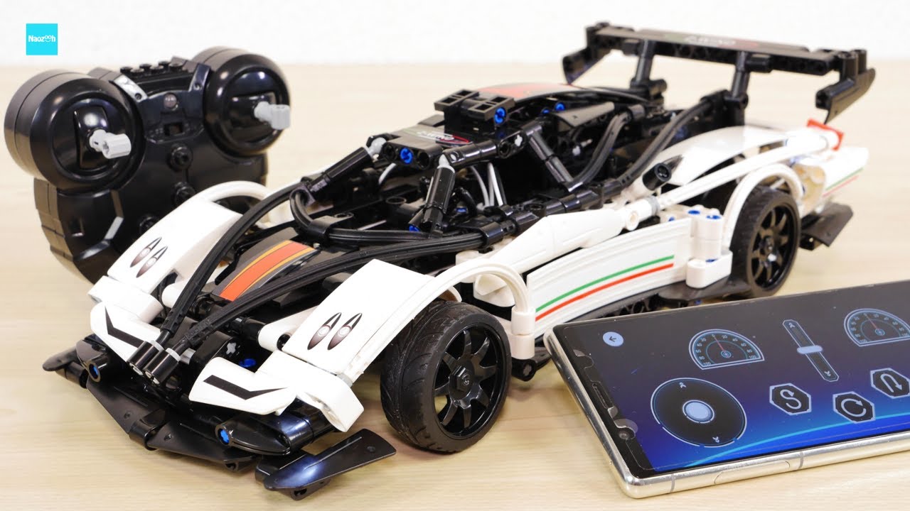 スマホで操縦！ CaDA Z-WIND C51054W ジャイロ レゴ対応 - YouTube