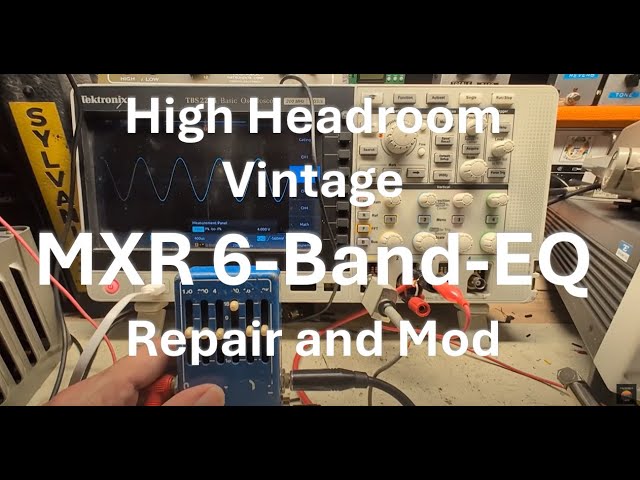 Do you want an amazing 80's tone? MXR 6 Band Graphic EQ 6BGE