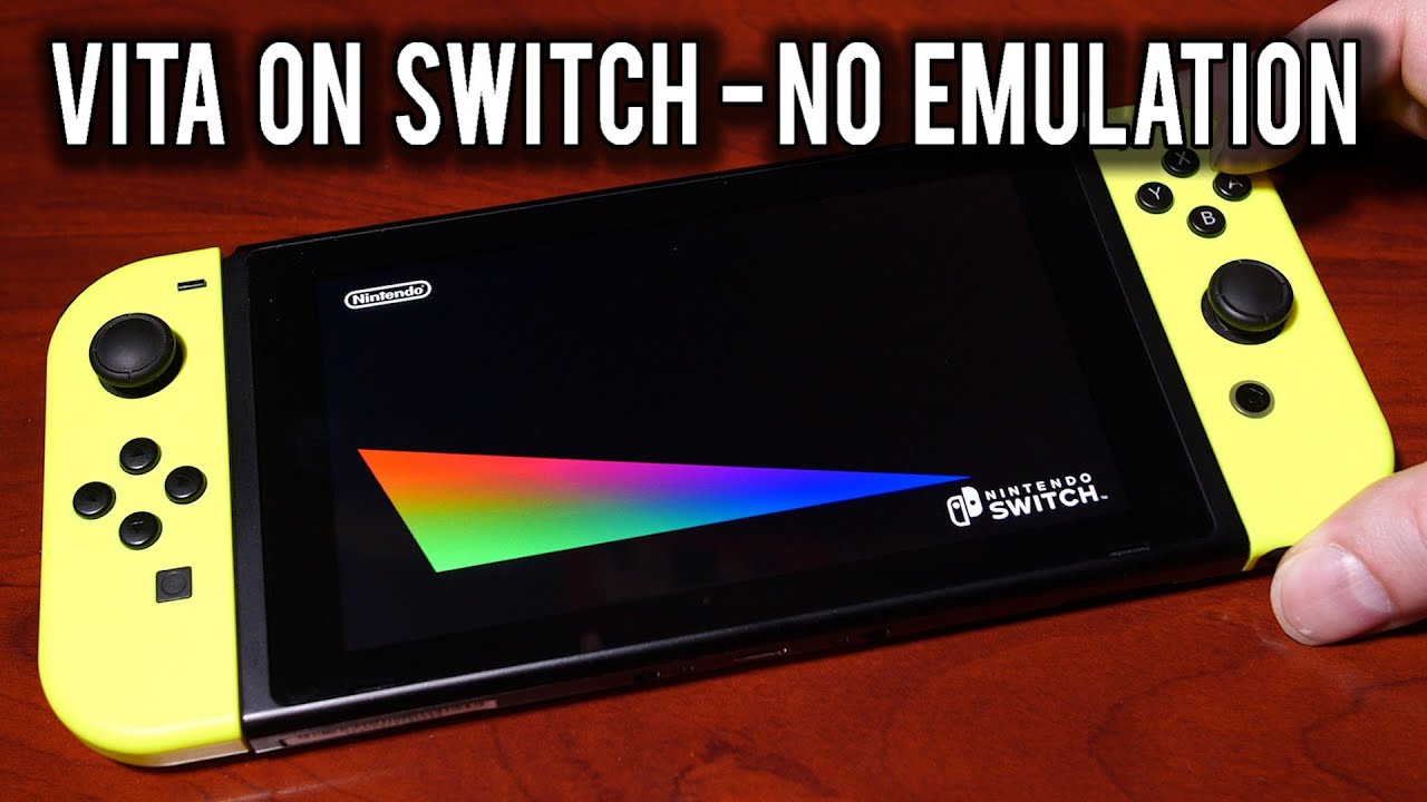 PlayStation VITA apps are running on the Nintendo Switch | MVG